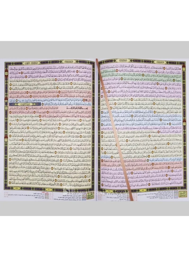 Qiyam Qur’an with thematic division of verses of the Holy Qur’an, 25*35 cm with Q barcode (bar code) - Image 2